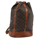 LOUIS VUITTON Monogram Randonnee GM Shoulder Bag M42244 LV Auth ka4938-1