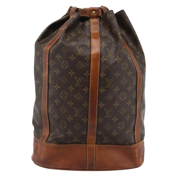 LOUIS VUITTON Monogram Randonnee GM Shoulder Bag M42244 LV Auth ka4938