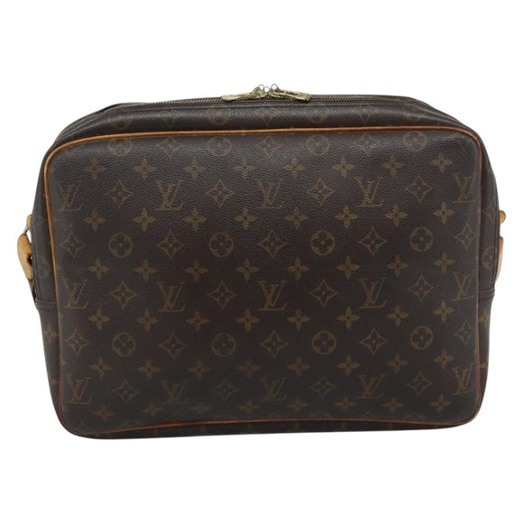 LOUIS VUITTON Monogram Reporter GM Shoulder Bag M45252 LV Auth ka4939