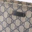 GUCCI GG Supreme Shoulder Bag PVC Navy Silver 201446 Auth ka4941-18