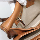 GUCCI GG Canvas Shoulder Bag Beige Gold 257024 Auth ka4943V-22