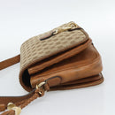 GUCCI GG Canvas Shoulder Bag Beige Gold 257024 Auth ka4943V-4