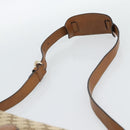 GUCCI GG Canvas Shoulder Bag Beige Gold 257024 Auth ka4943V-8