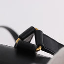 GUCCI Bamboo Backpack Leather Black Gold 003 2034 0030 Auth ka4944-15