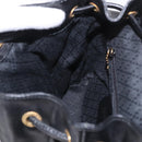 GUCCI Bamboo Backpack Leather Black Gold 003 2034 0030 Auth ka4944-24