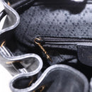 GUCCI Bamboo Backpack Leather Black Gold 003 2034 0030 Auth ka4944-26
