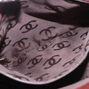 CHANEL Hand Bag Caviar Skin 2way Brown Silver CC Auth ka4946V-24