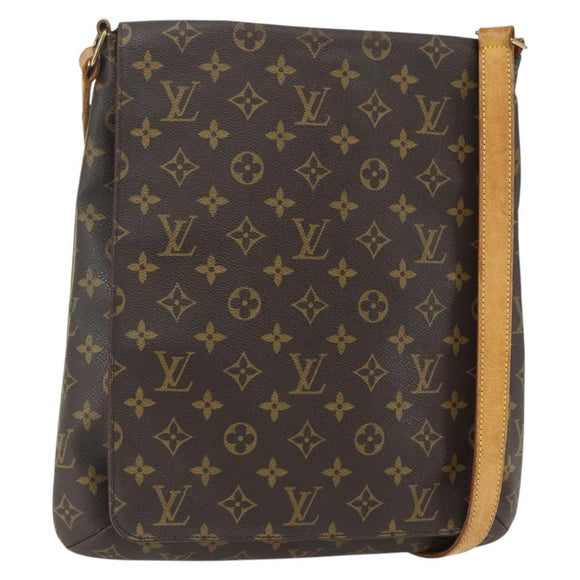 LOUIS VUITTON Monogram Musette Shoulder Bag M51256 LV Auth ka495