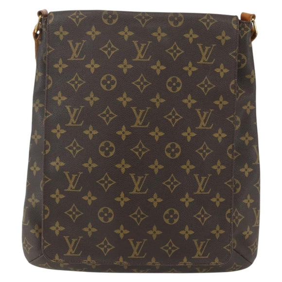 LOUIS VUITTON Monogram Musette Shoulder Bag M51256 LV Auth ka495