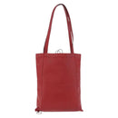 Miu Miu Tote Bag Leather Red Auth ka4953A-13