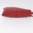 Miu Miu Tote Bag Leather Red Auth ka4953A-3
