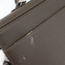 LOUIS VUITTON Taiga Robusto 1 Business Bag Grizzly M31058 LV Auth ka4954-19