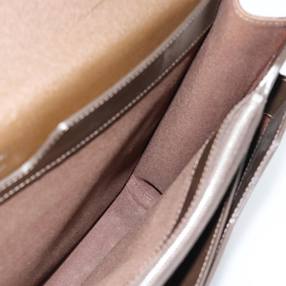 LOUIS VUITTON Taiga Robusto 1 Business Bag Grizzly M31058 LV Auth ka4954
