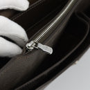 LOUIS VUITTON Taiga Robusto 1 Business Bag Grizzly M31058 LV Auth ka4954-24