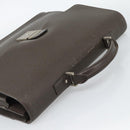 LOUIS VUITTON Taiga Robusto 1 Business Bag Grizzly M31058 LV Auth ka4954-6