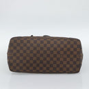 LOUIS VUITTON Damier Ebene Hampstead MM Tote Bag N51204 LV Auth ka4958-5