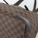 LOUIS VUITTON Damier Ebene Hampstead MM Tote Bag N51204 LV Auth ka4958-10