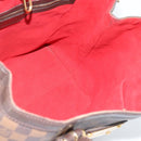 LOUIS VUITTON Damier Ebene Hampstead MM Tote Bag N51204 LV Auth ka4958-17