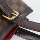 LOUIS VUITTON Damier Ebene Hampstead MM Tote Bag N51204 LV Auth ka4958-8