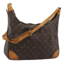 LOUIS VUITTON Monogram Boulogne 35 Shoulder Bag M51260 LV Auth ka4961-1
