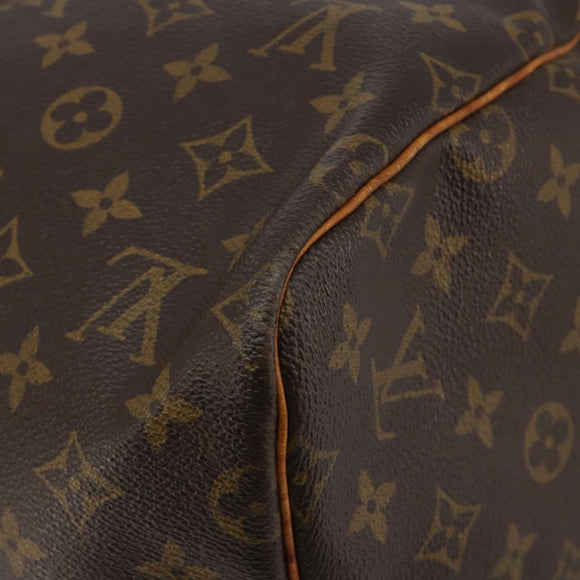 LOUIS VUITTON Monogram Keepall 55 Boston Bag M41424 LV Auth ka4967