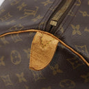 LOUIS VUITTON Monogram Keepall 55 Boston Bag M41424 LV Auth ka4967-19