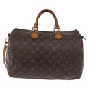 LOUIS VUITTON Monogram Speedy Bandouliere 35 Hand Bag M41111 LV Auth ka4968-13