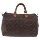 LOUIS VUITTON Monogram Speedy Bandouliere 35 Hand Bag M41111 LV Auth ka4968-3