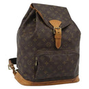 LOUIS VUITTON Monogram Montsouris GM Backpack M51135 LV Auth ka4969-1