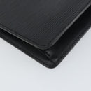 LOUIS VUITTON Epi Pochette Homme Clutch Bag Black M52522 LV Auth ka497-16