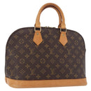LOUIS VUITTON Monogram Alma Hand Bag M51130 LV Auth ka4971-1