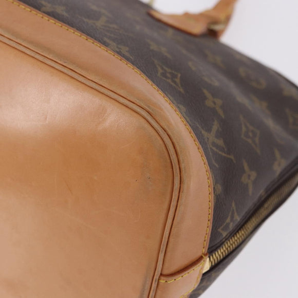 LOUIS VUITTON Monogram Alma Hand Bag M51130 LV Auth ka4971