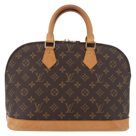 LOUIS VUITTON Monogram Alma Hand Bag M51130 LV Auth ka4971