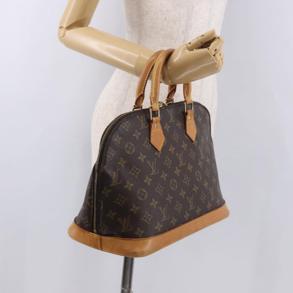 LOUIS VUITTON Monogram Alma Hand Bag M51130 LV Auth ka4971