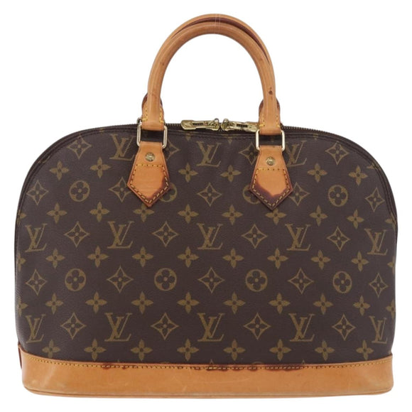 LOUIS VUITTON Monogram Alma Hand Bag M51130 LV Auth ka4971