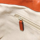 GUCCI GG Canvas Guccissima Hand Bag Leather 2way Orange Gold 247902 Auth ka4975A-22