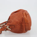 GUCCI GG Canvas Guccissima Hand Bag Leather 2way Orange Gold 247902 Auth ka4975A-5
