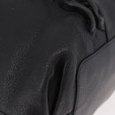 Salvatore Ferragamo Hand Bag Leather Black Silver Auth ka4979-10