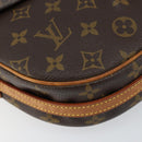 LOUIS VUITTON Monogram Jeune Fille GM Shoulder Bag M51225 LV Auth ka498-15
