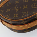 LOUIS VUITTON Monogram Jeune Fille GM Shoulder Bag M51225 LV Auth ka498-17