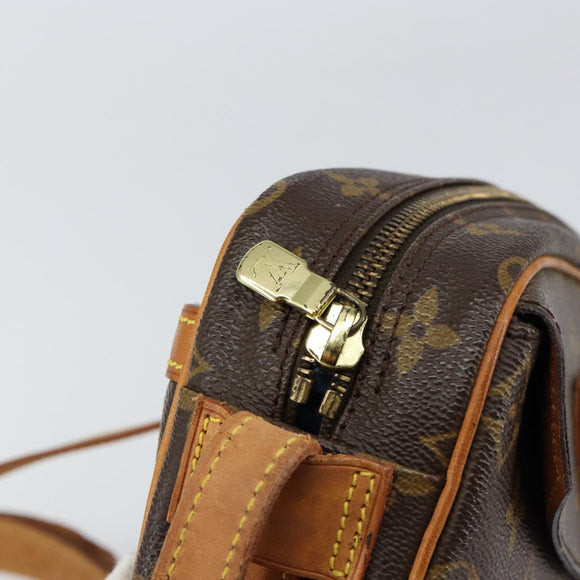 LOUIS VUITTON Monogram Jeune Fille GM Shoulder Bag M51225 LV Auth ka498