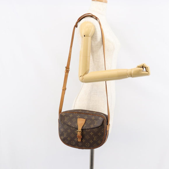 LOUIS VUITTON Monogram Jeune Fille GM Shoulder Bag M51225 LV Auth ka498