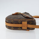 LOUIS VUITTON Monogram Jeune Fille GM Shoulder Bag M51225 LV Auth ka498-3