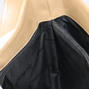 Salvatore Ferragamo Gancini Shoulder Bag Leather Beige Gold Auth ka4982-18