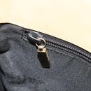 Salvatore Ferragamo Gancini Shoulder Bag Leather Beige Gold Auth ka4982-20