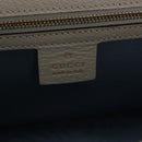 GUCCI Silvi Sherry Line Shoulder Bag Leather Ivory Gold 524405 Auth ka4983M-18