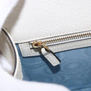 GUCCI Silvi Sherry Line Shoulder Bag Leather Ivory Gold 524405 Auth ka4983M-22