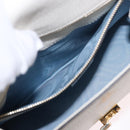 GUCCI Silvi Sherry Line Shoulder Bag Leather Ivory Gold 524405 Auth ka4983M-23