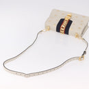 GUCCI Silvi Sherry Line Shoulder Bag Leather Ivory Gold 524405 Auth ka4983M-7