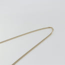 GUCCI Chain Shoulder Bag Leather Beige Gold 536224 Auth ka4986-8
